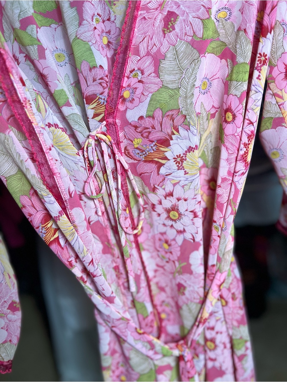 Vintage Josie Floral Robe  Y2K